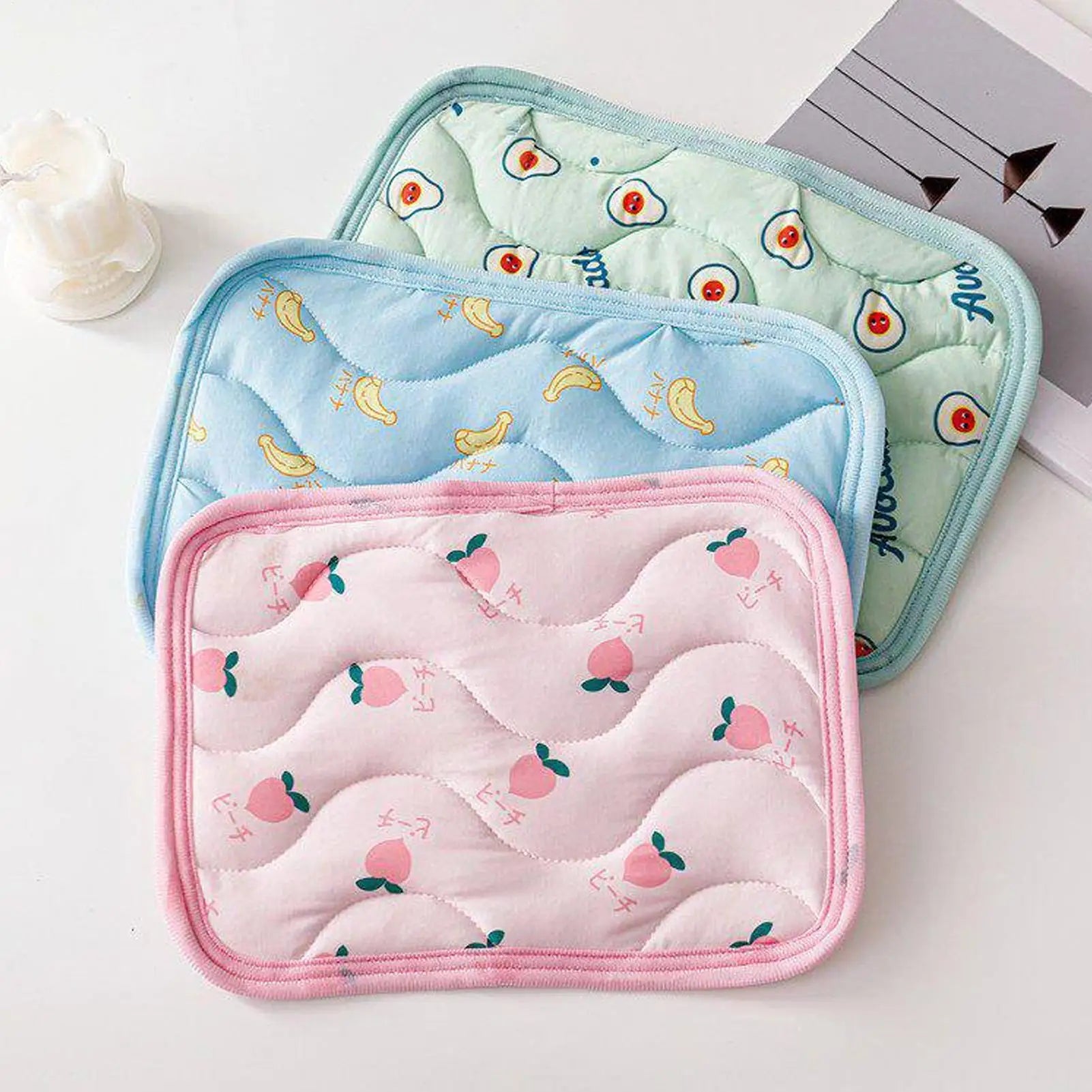 Summer Pet Cooling Mat Sleeping Bed Pet Cooling Blanket Portable Pet Cooling Mat Ice Cushion For Small Animals Pet supplies - Tara's Tiny Treasures