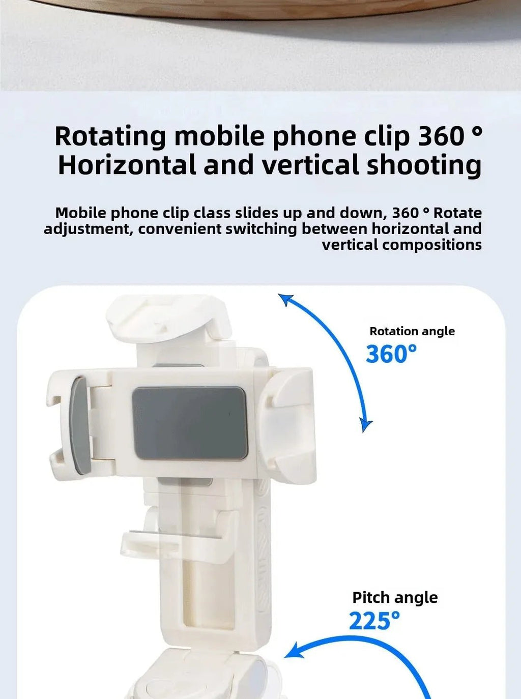 Super Mini Selfie Stick Portable Phone Holder Shooting Aid Versatile Integrated Design Bluetooth Remote For Live Broadcas - Tara's Tiny Treasures