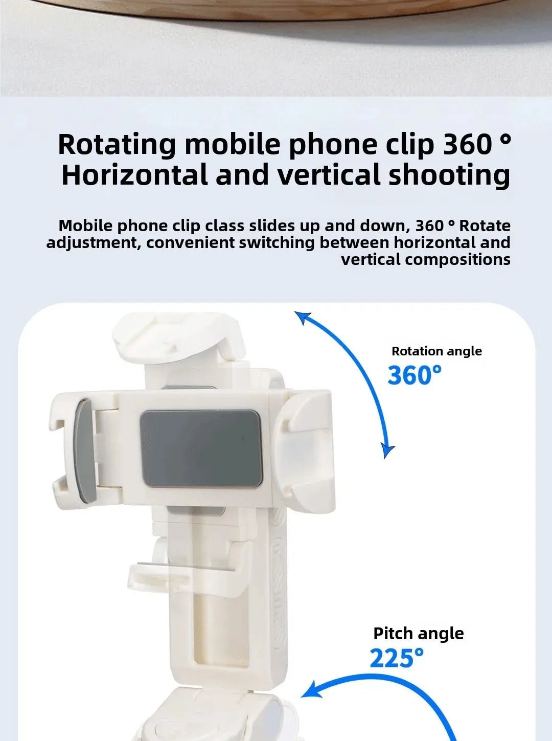 Super Mini Selfie Stick Portable Phone Holder Shooting Aid Versatile Integrated Design Bluetooth Remote For Live Broadcas - Tara's Tiny Treasures