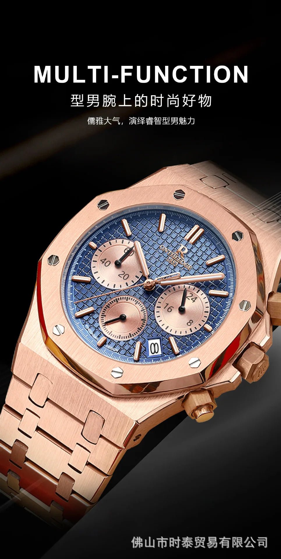 The brand's luxury men's watch new waterproof luminous luxury watch is a hot seller - Tara's Tiny Treasures