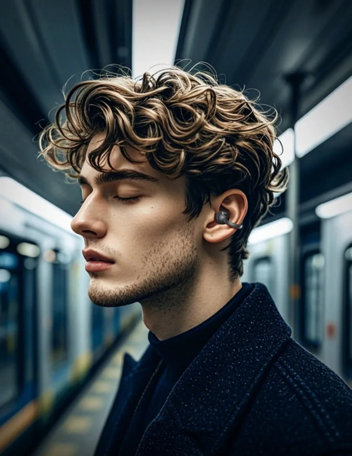 Touch Screen Bluetooth Headphones 144 Languages Real-time Translation Headphones Wireless Open Ear Clips Sports Gaming Earphone - Tara's Tiny Treasures