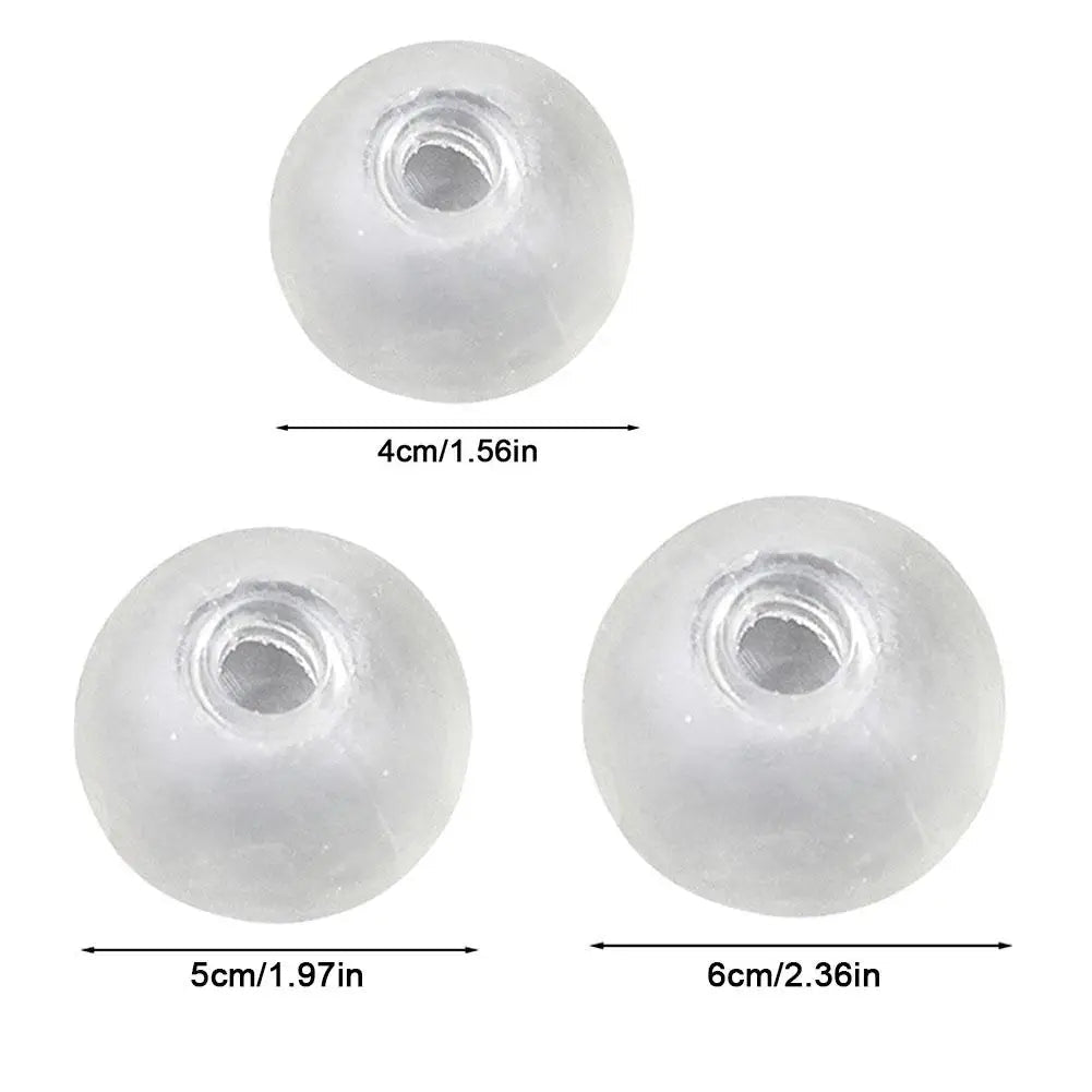 Tpr empty water polo decompression hand-made empty ball DIY toy empty leather can not be broken noisy ball filling accessories. - Tara's Tiny Treasures