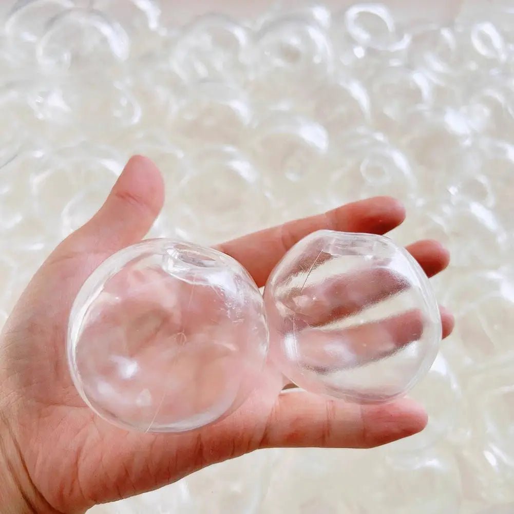 Tpr empty water polo decompression hand-made empty ball DIY toy empty leather can not be broken noisy ball filling accessories. - Tara's Tiny Treasures
