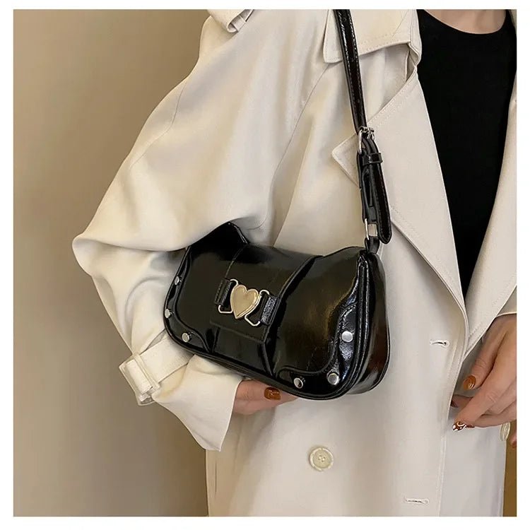 Trendy Bow Shoulder Bag Handbag Casual Underarm Bag Daily Commuting Bags PU Leather Lady Banquet Bag Business Women's Bags - Tara's Tiny Treasures