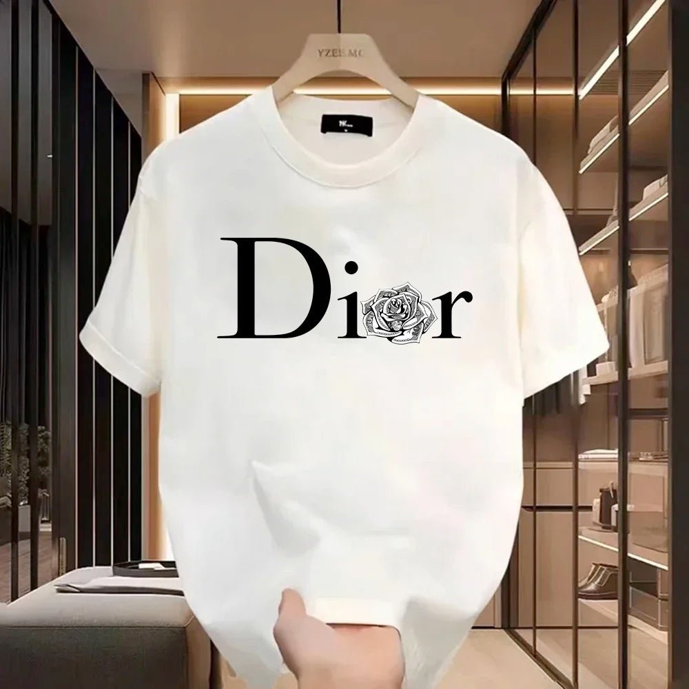 Trendy Casual T-Shirt Harajuku Y2K Designer Women Luxury T-Shirt Women Retro Trendy Pullover T-Shirt - Tara's Tiny Treasures