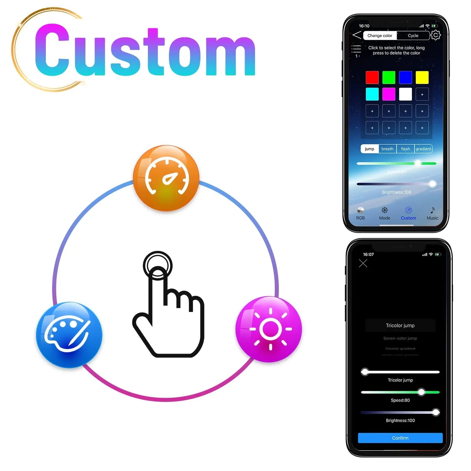 Tuya Smart Sunset Lamp USB Projector LED Night light with Remote Bluetooth App Control Atmosphere Mood Light for Photography - Tara's Tiny Treasures