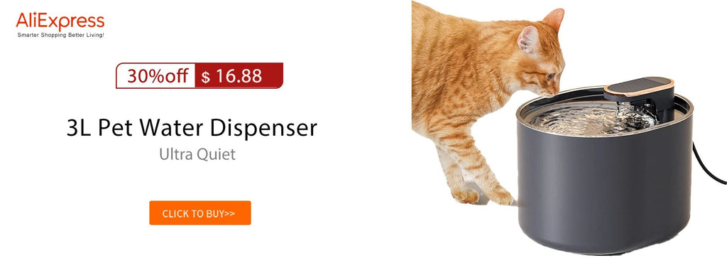 Ultra-Quiet Pet Water Fountain Auto Filter Electric Cat Dog Water Dispenser&Burnout Prevention Pump 1.5L Recirculate Filtrin - Tara's Tiny Treasures