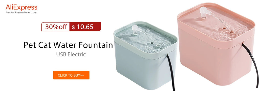 Ultra-Quiet Pet Water Fountain Auto Filter Electric Cat Dog Water Dispenser&Burnout Prevention Pump 1.5L Recirculate Filtrin - Tara's Tiny Treasures