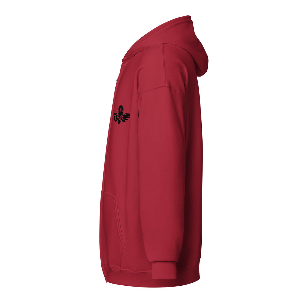 Unisex heavy blend zip hoodie - Tara's Tiny Treasures