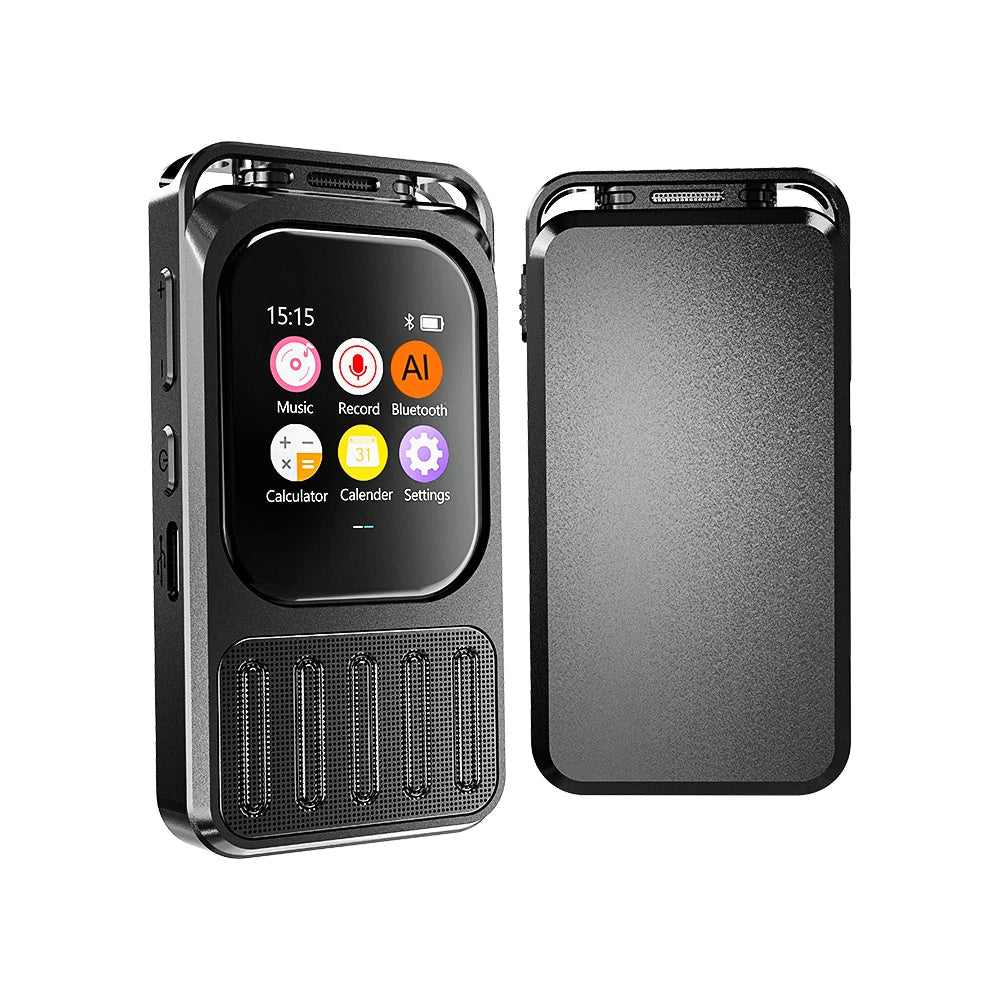 Vandlion V78 AI Voice Recorder Speech-to-Text Connect App Record Voice Activation Touchable Screen 1200mAh Long Time Recording - Tara's Tiny Treasures