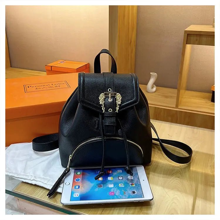 Vintage Elegant Large Capacity Diaper Bags For Women High-End Designer Tote Bag Stylish Casual Crossbody Bag Simple Luxury - Tara's Tiny Treasures