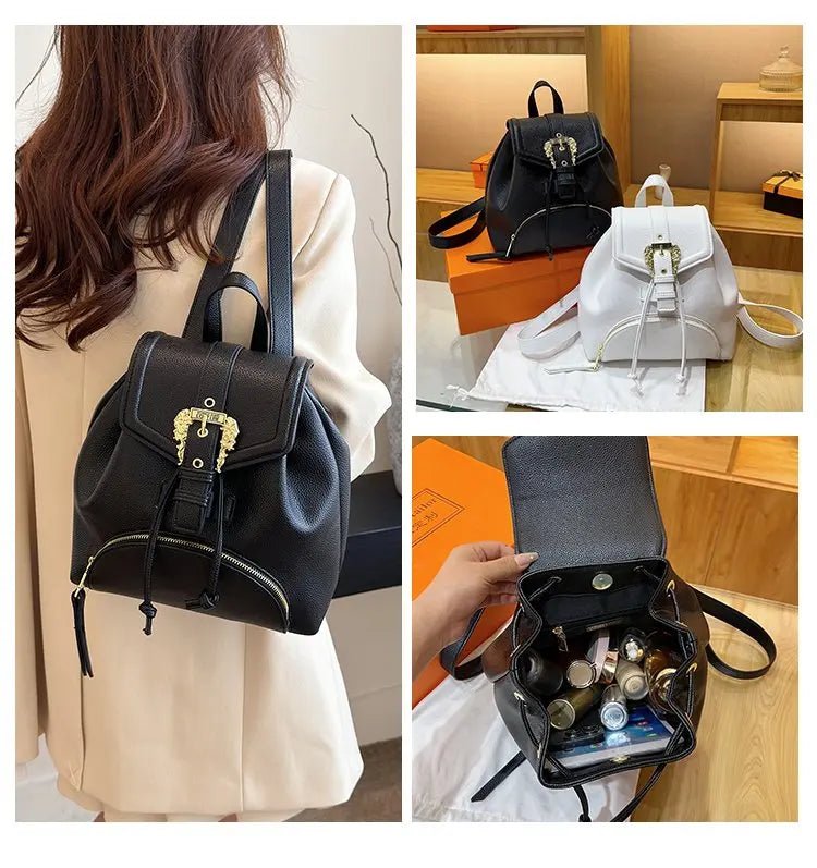 Vintage Elegant Large Capacity Diaper Bags For Women High-End Designer Tote Bag Stylish Casual Crossbody Bag Simple Luxury - Tara's Tiny Treasures