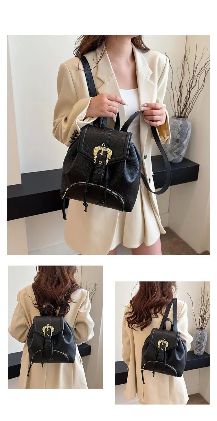 Vintage Elegant Large Capacity Diaper Bags For Women High-End Designer Tote Bag Stylish Casual Crossbody Bag Simple Luxury - Tara's Tiny Treasures