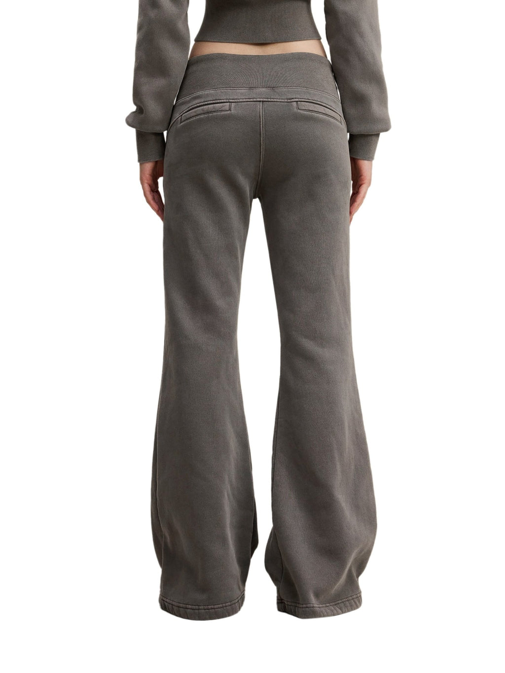 Vintage Washed Flared Fleece Pants - Tara's Tiny Treasures