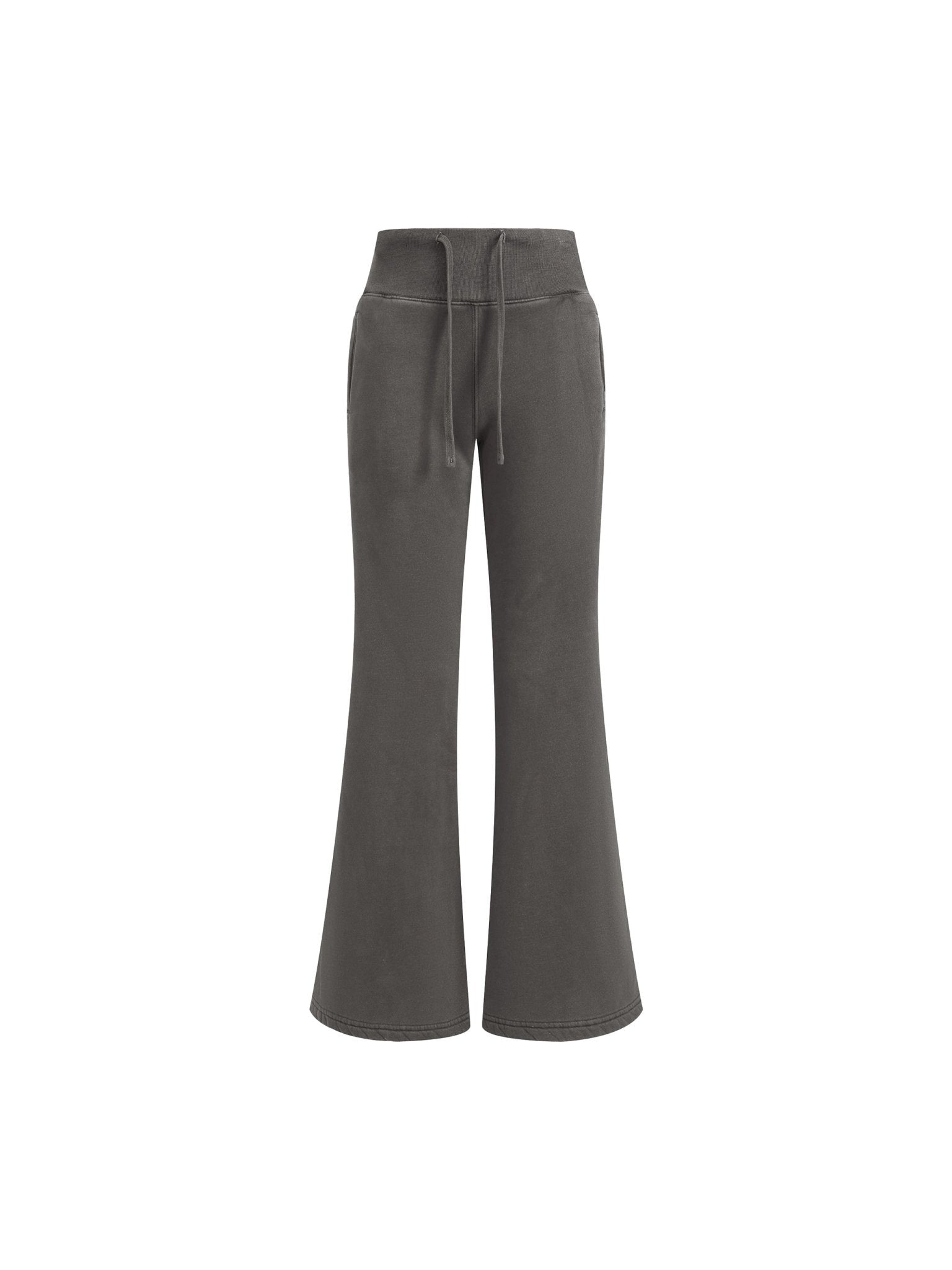 Vintage Washed Flared Fleece Pants - Tara's Tiny Treasures