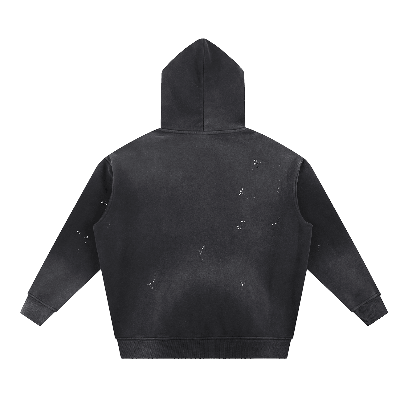 Vintage Washed Frayed Fleece Hoodie - Tara's Tiny Treasures
