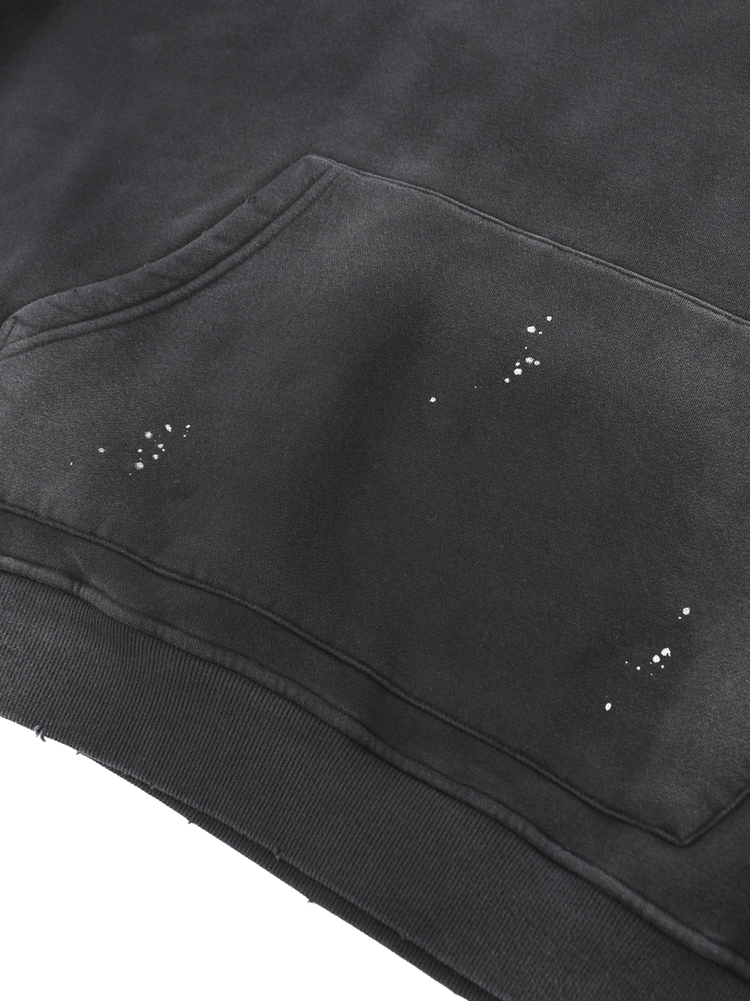 Vintage Washed Frayed Fleece Hoodie - Tara's Tiny Treasures