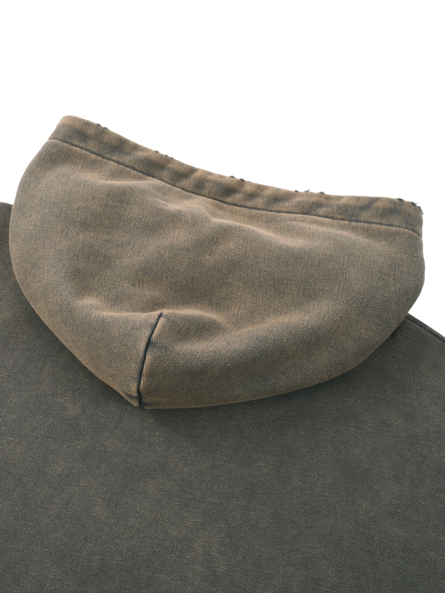 Vintage Washed Frayed-Hem Hoodie - Tara's Tiny Treasures
