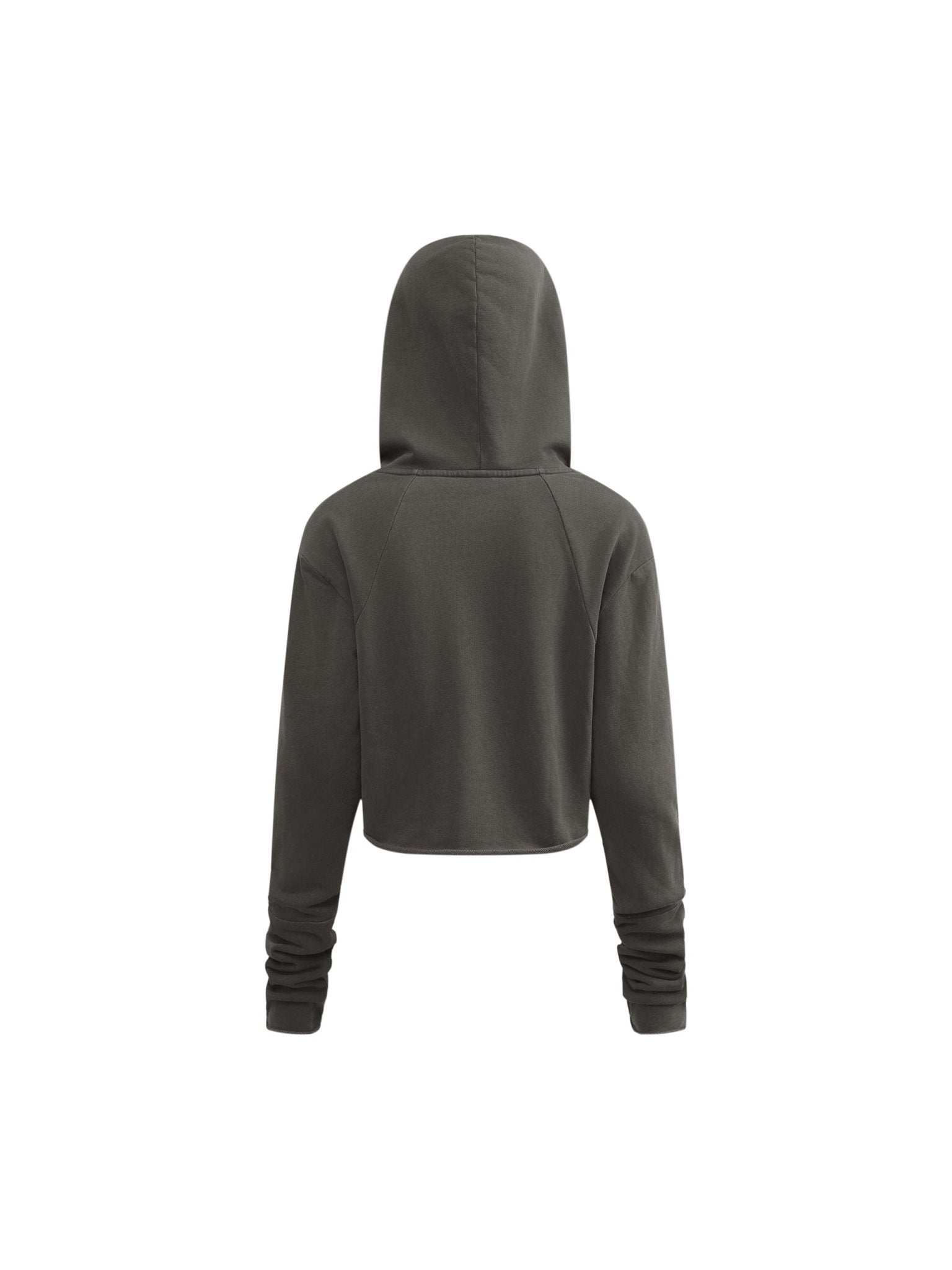 Vintage Washed Raw Edge Hoodie - Tara's Tiny Treasures