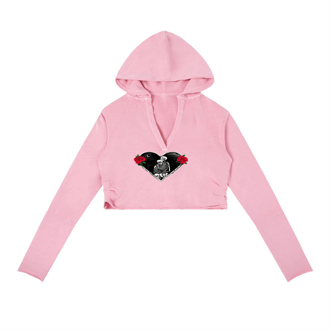 Vintage Washed Raw Edge Hoodie - Tara's Tiny Treasures