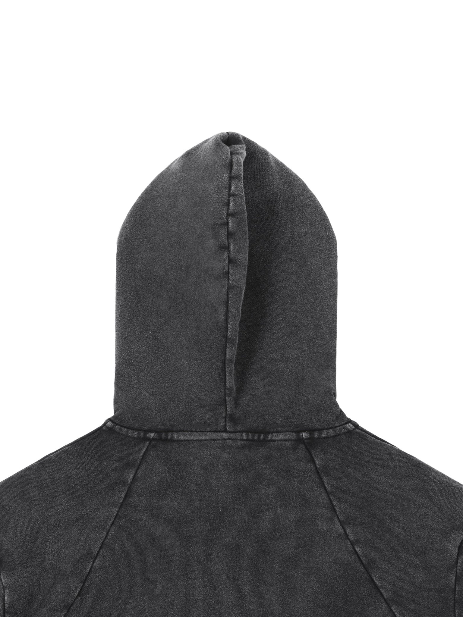 Vintage Washed Raw Edge Hoodie - Tara's Tiny Treasures