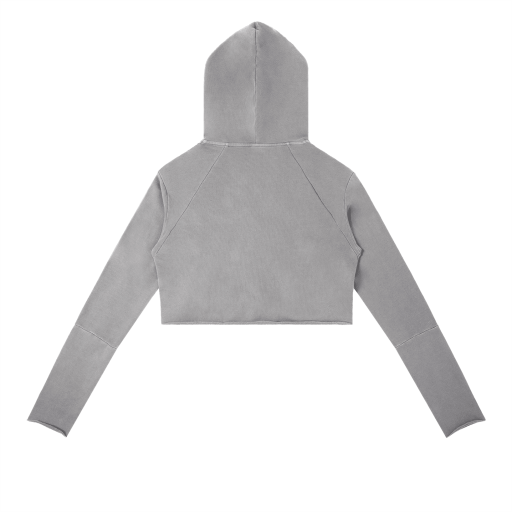 Vintage Washed Raw Edge Hoodie - Tara's Tiny Treasures
