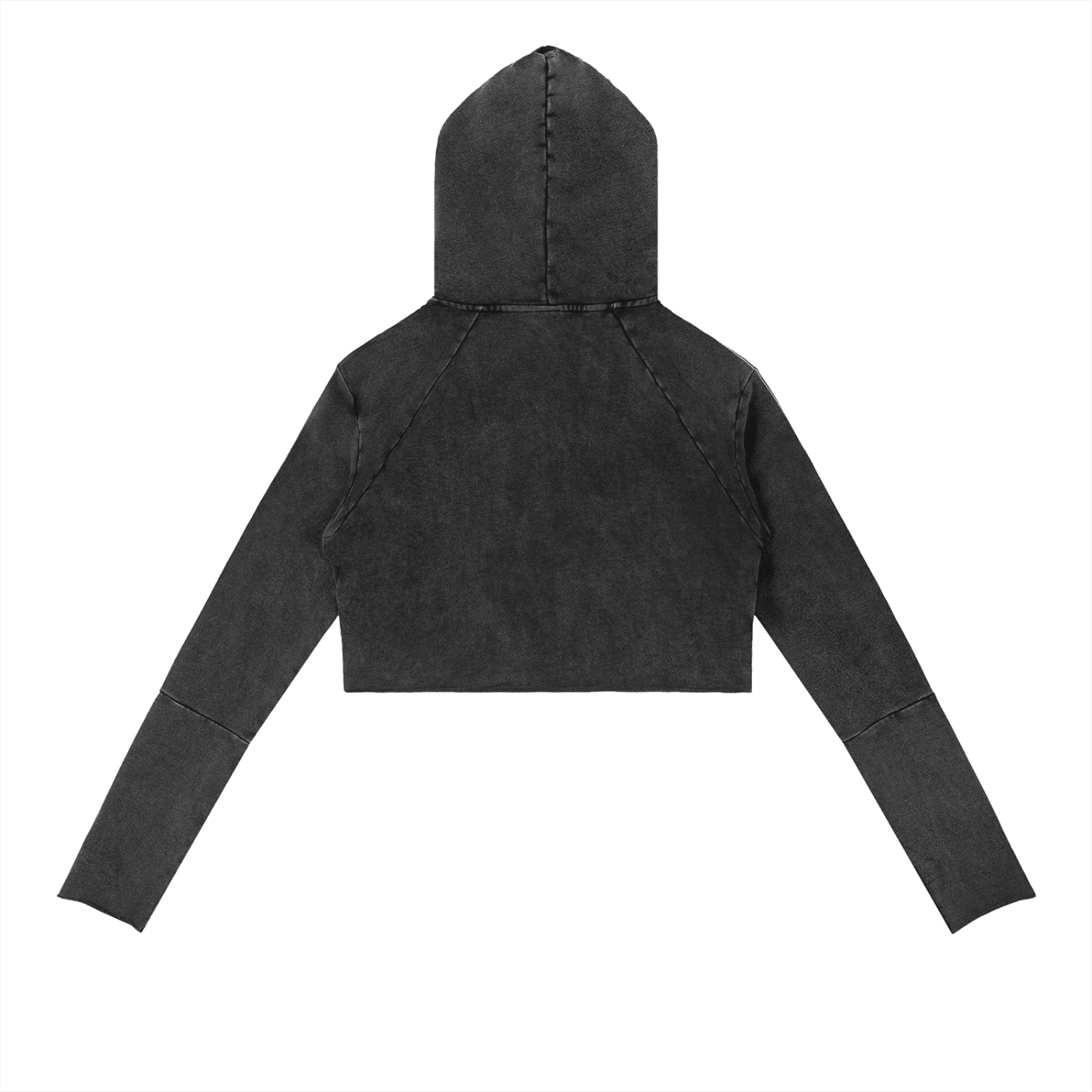 Vintage Washed Raw Edge Hoodie - Tara's Tiny Treasures