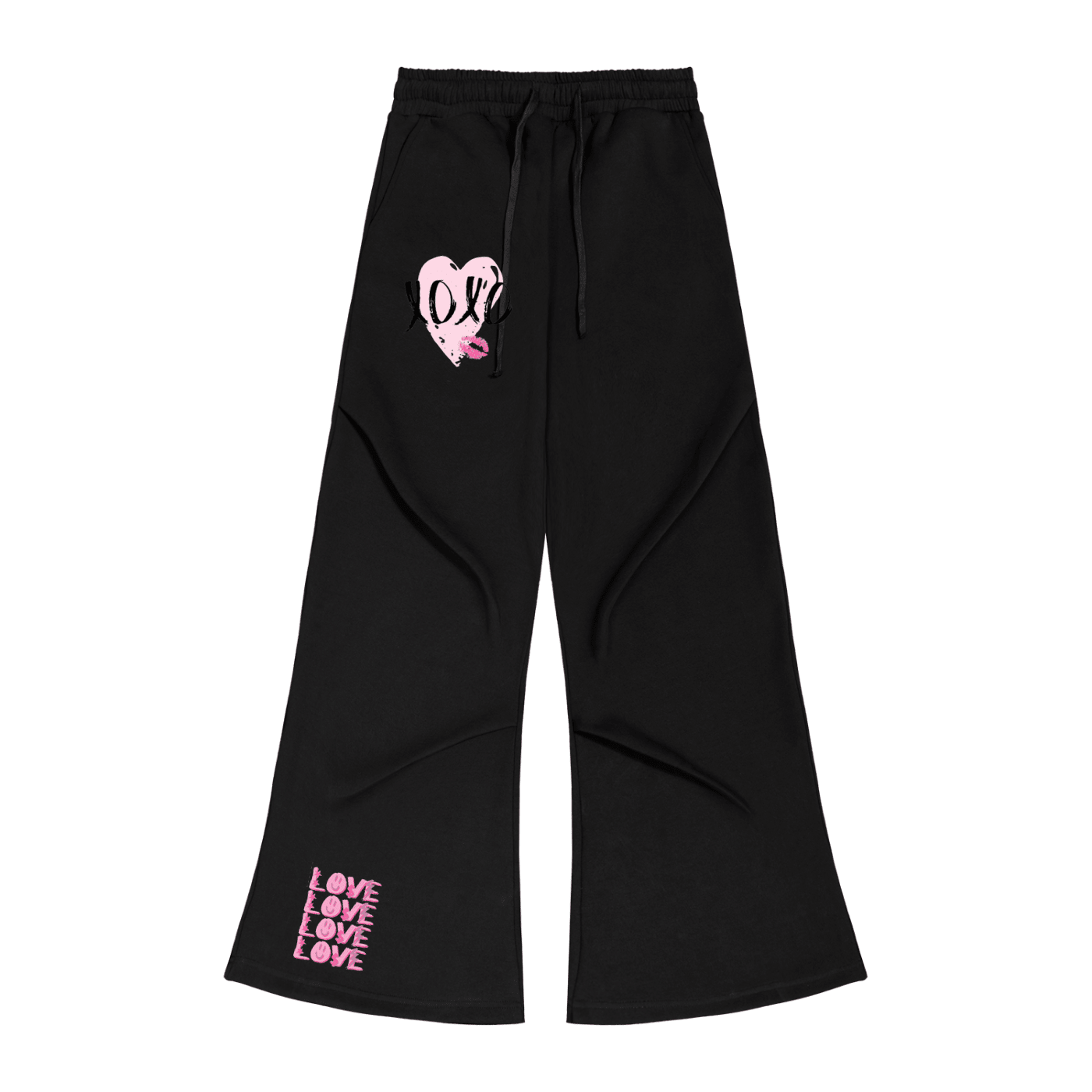 Wide Leg Drawstring Sweatpants - Tara's Tiny Treasures