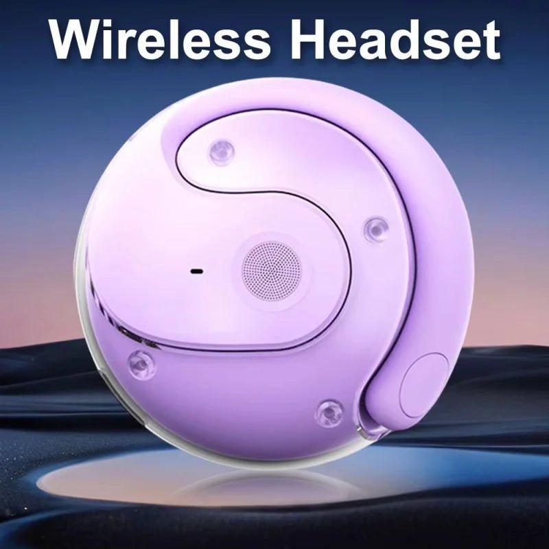 Wireless Bluetooth AI Real-time Language Translation Earphones 144 Languages Ear Hanging Headphone Translator For Busine - Tara's Tiny Treasures