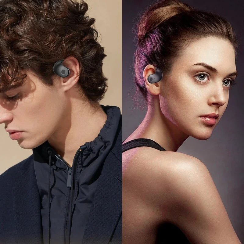 Wireless Bluetooth AI Real-time Language Translation Earphones 144 Languages Ear Hanging Headphone Translator For Busine - Tara's Tiny Treasures