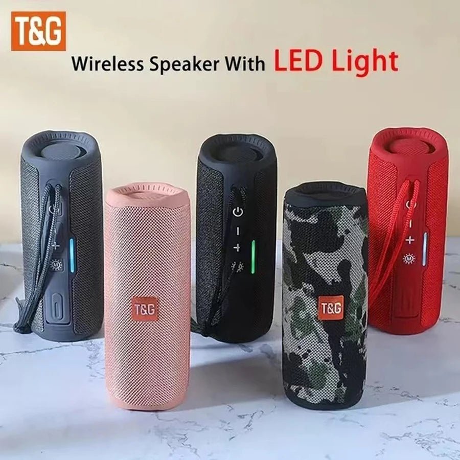 Wireless Portable Bluetooth Speaker Caixa De Som Blutooth Music Sound Box For Radio FM Subwoofer Blootooth Audio Hand Free Baffe - Tara's Tiny Treasures