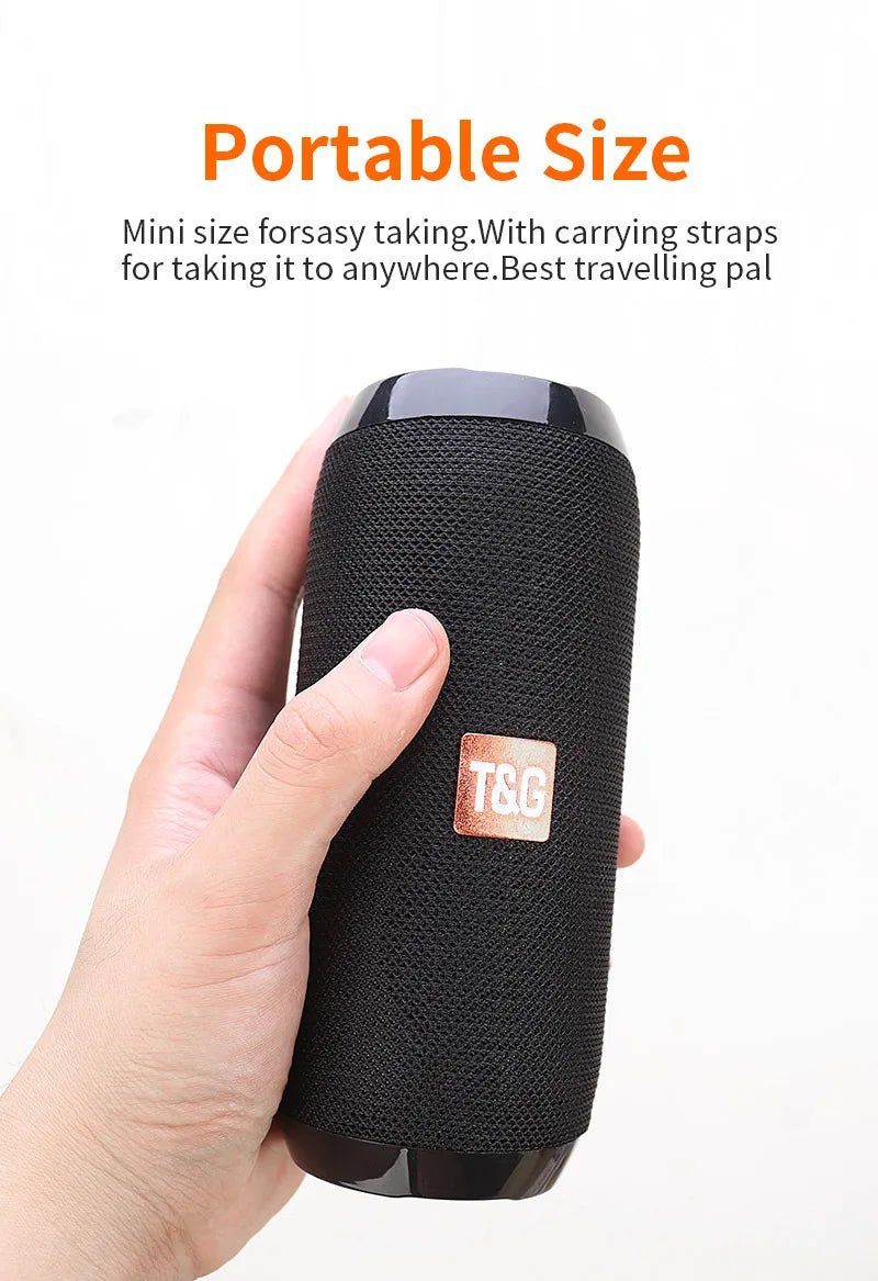 Wireless Portable Bluetooth Speaker Caixa De Som Blutooth Music Sound Box For Radio FM Subwoofer Blootooth Audio Hand Free Baffe - Tara's Tiny Treasures