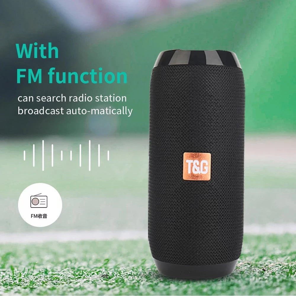 Wireless Portable Bluetooth Speaker Caixa De Som Blutooth Music Sound Box For Radio FM Subwoofer Blootooth Audio Hand Free Baffe - Tara's Tiny Treasures