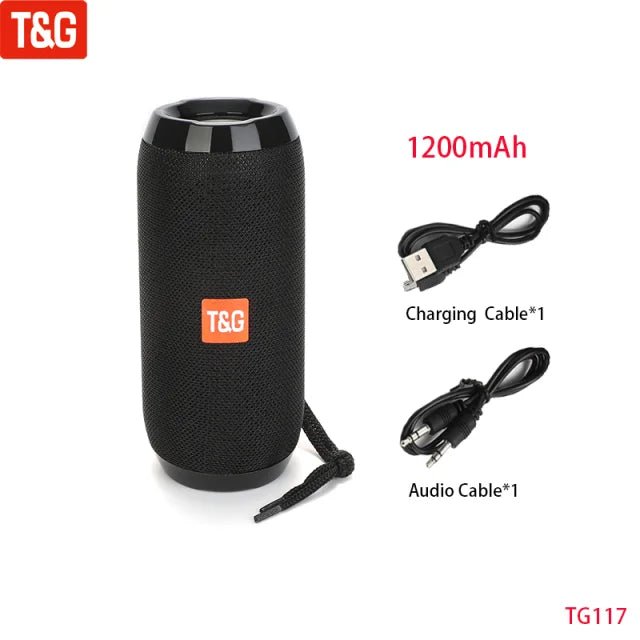 Wireless Portable Bluetooth Speaker Caixa De Som Blutooth Music Sound Box For Radio FM Subwoofer Blootooth Audio Hand Free Baffe - Tara's Tiny Treasures