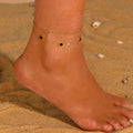 Women Factory's Hot-Selling Stainless Steel Jewelry Non-Fading Plating Wholesale 18K Gold-Plated Titanium Steel Anklet - Tara's Tiny Treasures