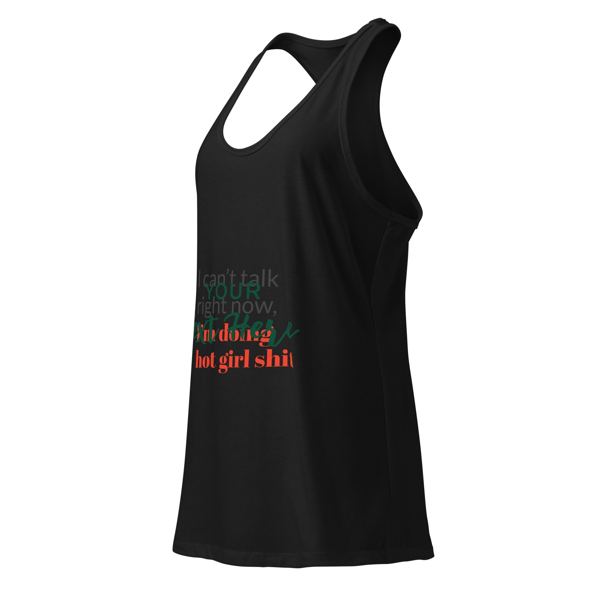 Women’s fitted racerback tank top - Tara's Tiny Treasures