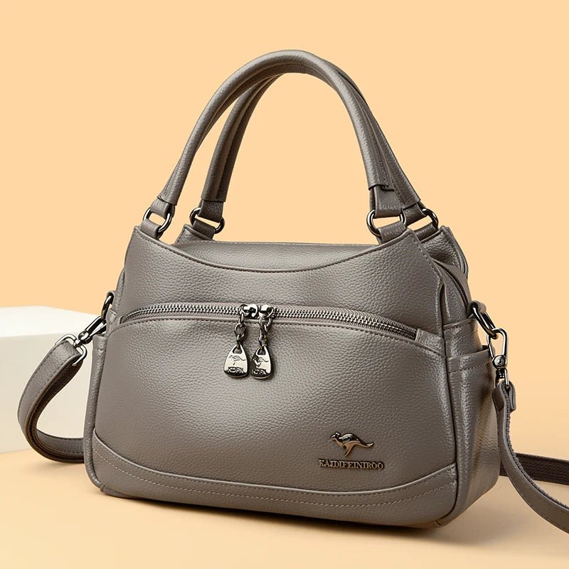 Women's Handbags Trend 2024 Designer Female Leather Shoulder Bags Luxury Brand Ladies Hand Bags Large Capacity Shopping Bag Sac - Tara's Tiny Treasures