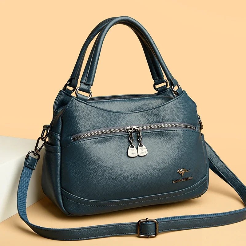 Women's Handbags Trend 2024 Designer Female Leather Shoulder Bags Luxury Brand Ladies Hand Bags Large Capacity Shopping Bag Sac - Tara's Tiny Treasures