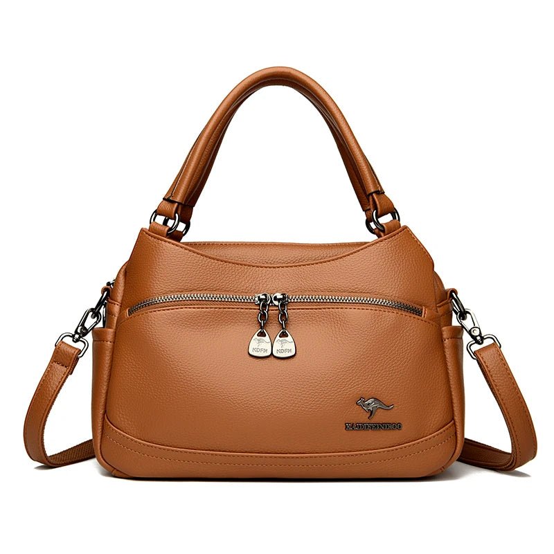 Women's Handbags Trend 2024 Designer Female Leather Shoulder Bags Luxury Brand Ladies Hand Bags Large Capacity Shopping Bag Sac - Tara's Tiny Treasures