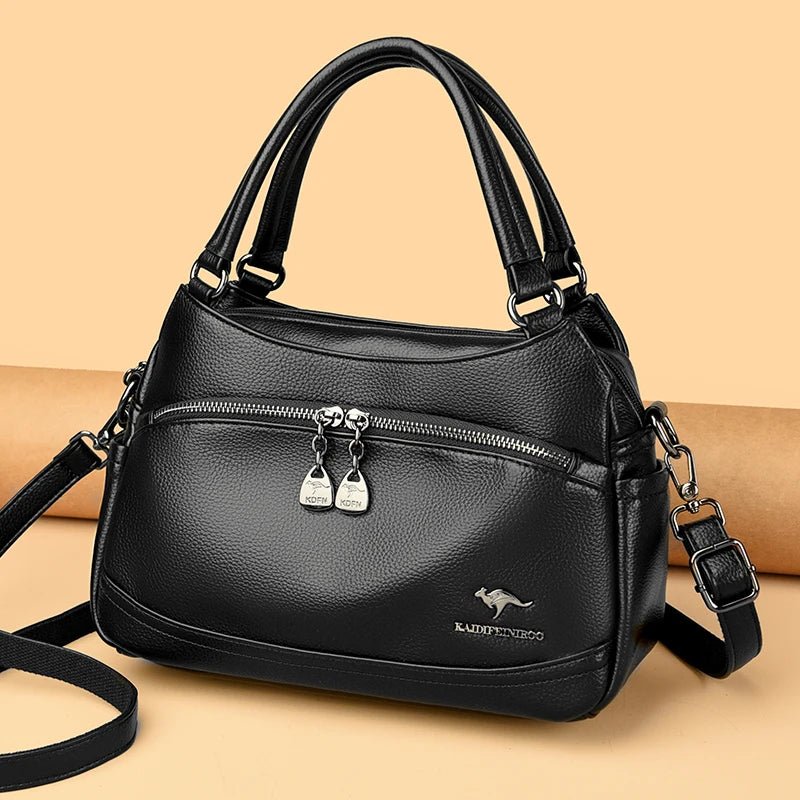 Women's Handbags Trend 2024 Designer Female Leather Shoulder Bags Luxury Brand Ladies Hand Bags Large Capacity Shopping Bag Sac - Tara's Tiny Treasures