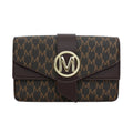 Women's retro shoulder bag, simple small square bag with printed lettering, stylish crossbody bag - Tara's Tiny Treasures