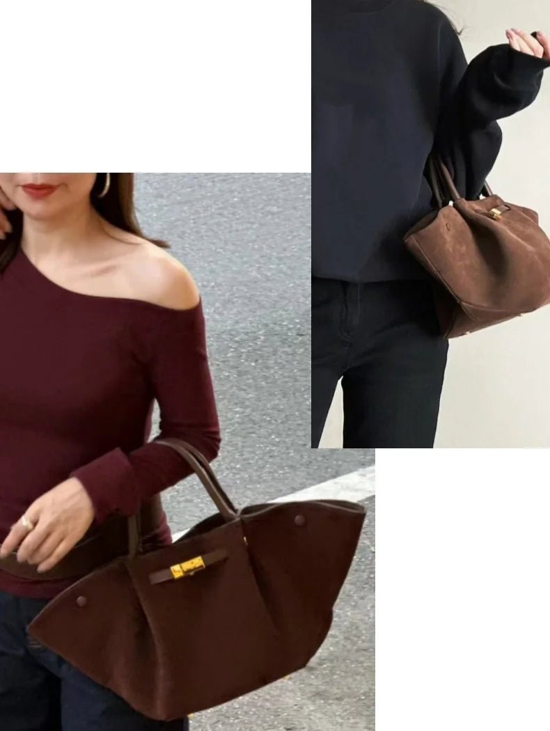 Women's Shoulder Bag Handbag, Soft Cloud-Style Bag Commuter Crossbody Bag - Tara's Tiny Treasures