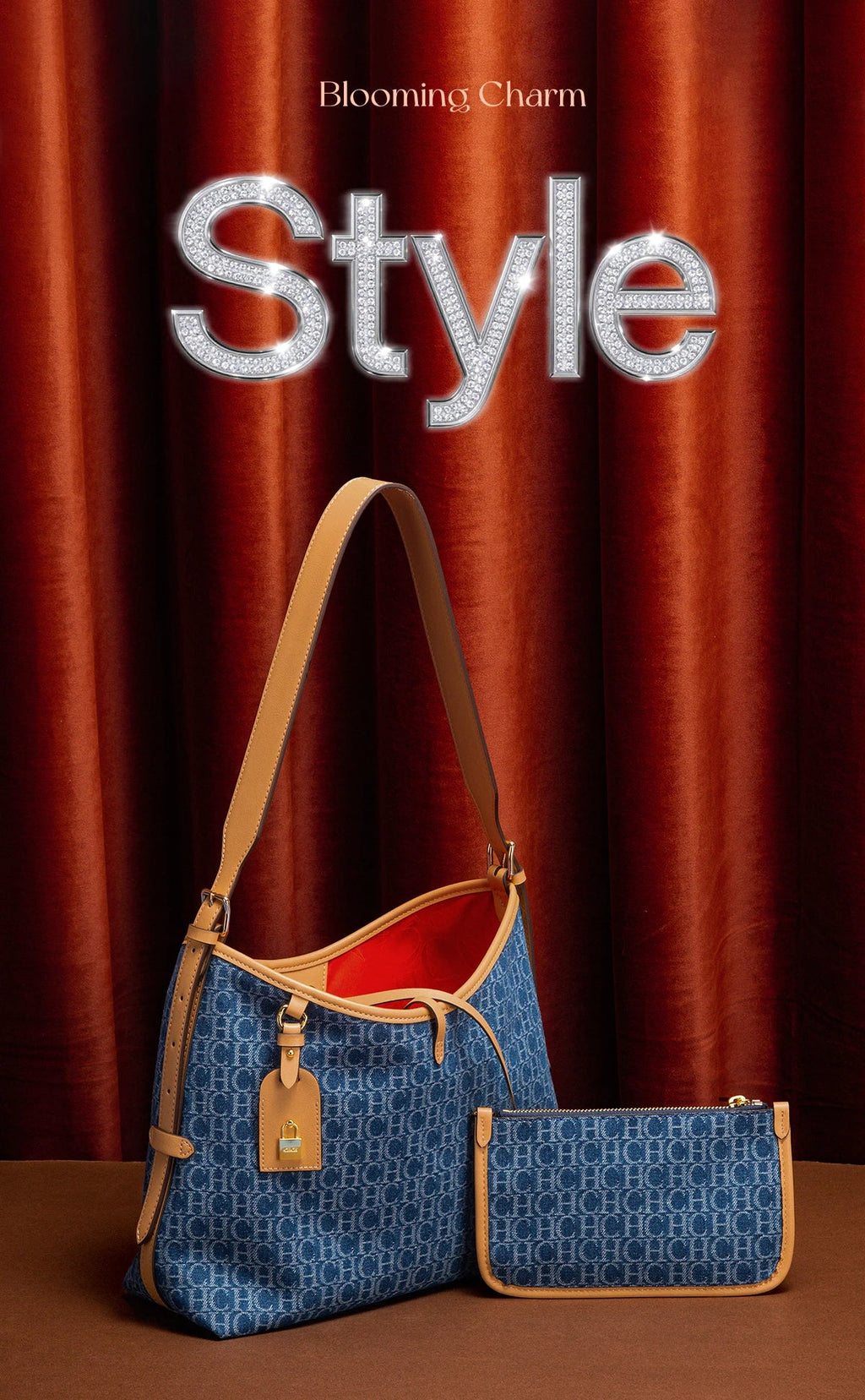 Women's Tote Bag 2025 New Wine Red Mother and Child Bag Leisure Vacation Handbag - Tara's Tiny Treasures