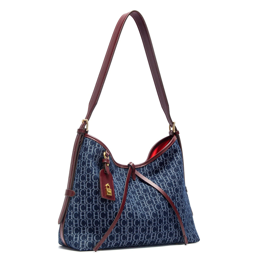 Women's Tote Bag 2025 New Wine Red Mother and Child Bag Leisure Vacation Handbag - Tara's Tiny Treasures