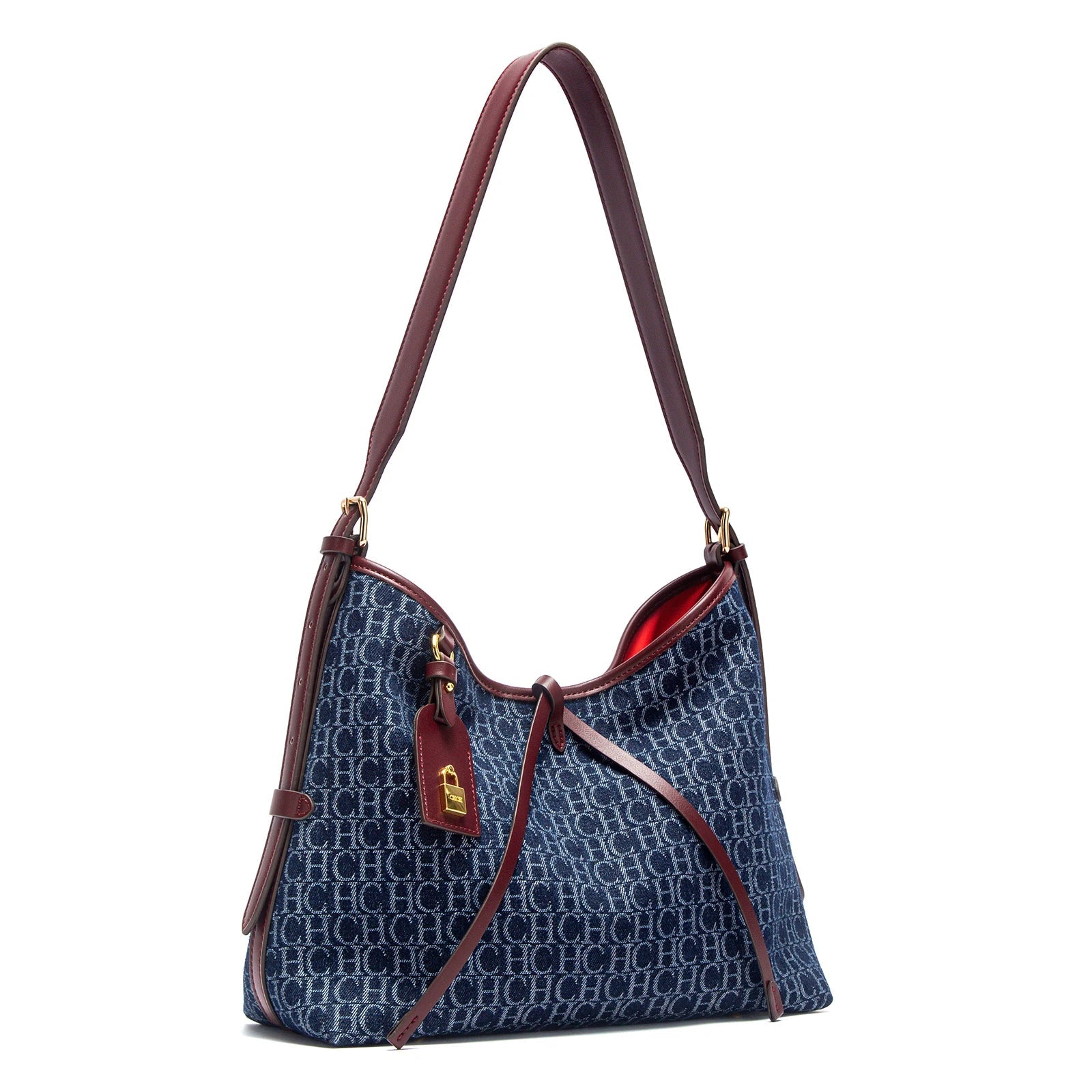 Women's Tote Bag 2025 New Wine Red Mother and Child Bag Leisure Vacation Handbag - Tara's Tiny Treasures