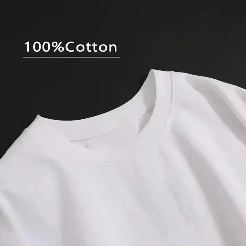 Y2K Italian Tide Tshirts Summer New Unisex Oversized Letter Print Cotton Tees Luxury Streetwear Couple Matching Breathable Tops - Tara's Tiny Treasures