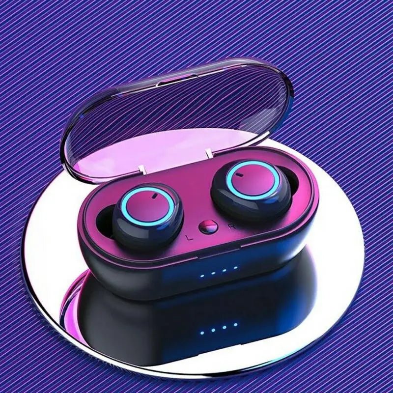 Y50 TWS Wireless Headphones Sport Earphone Bluetooth Gaming Headset Microphone Phone Wireless Earbuds For Xiaomi Huawei LG Phone - Tara's Tiny Treasures